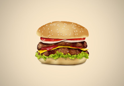 A Delicious Cheeseburger Logo